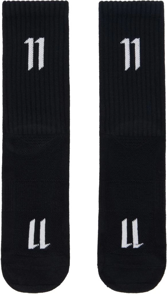 11 by Boris Bidjan Saberi Three-Pack Black Socks 2