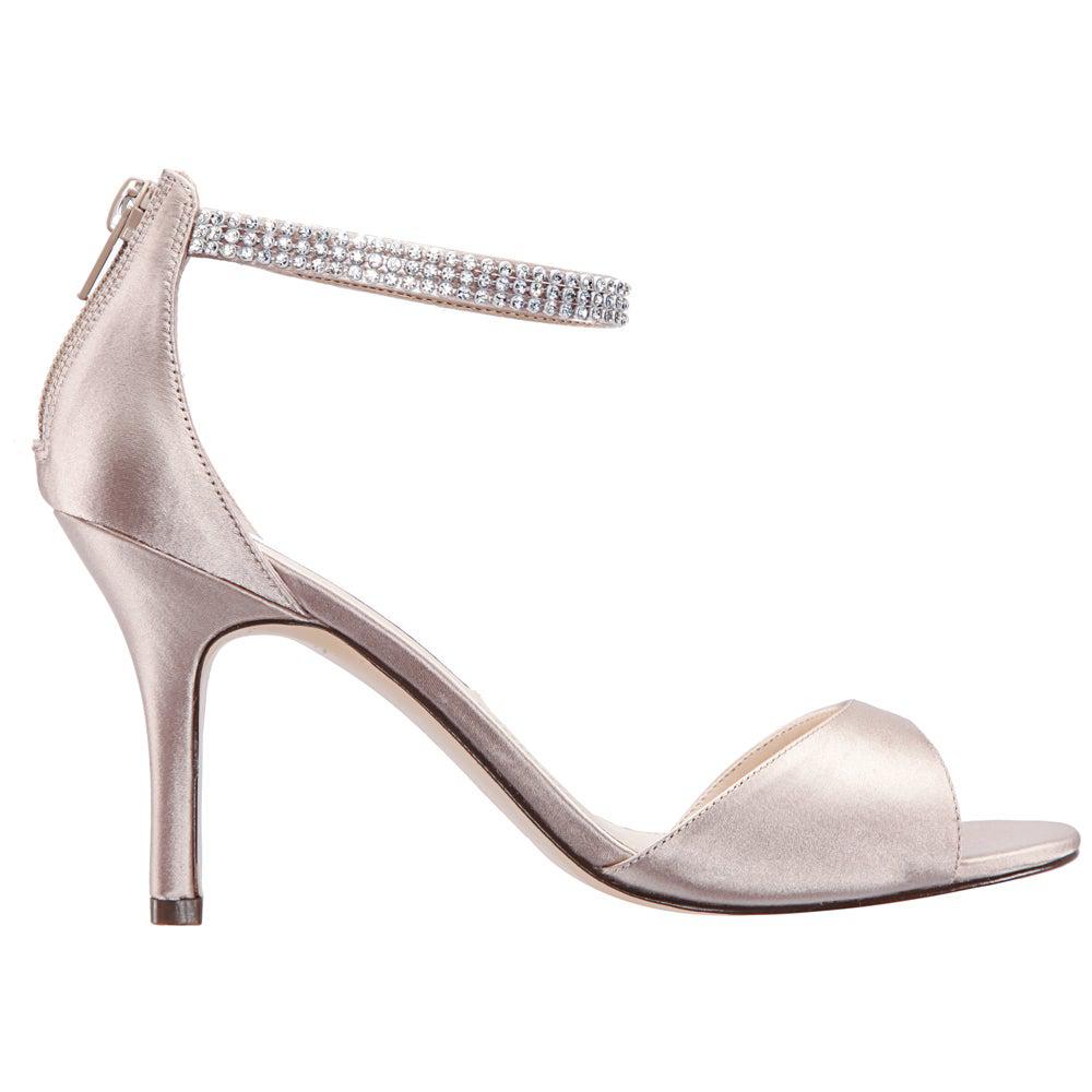 Nina Volanda Rhinestone Wedding Sandals