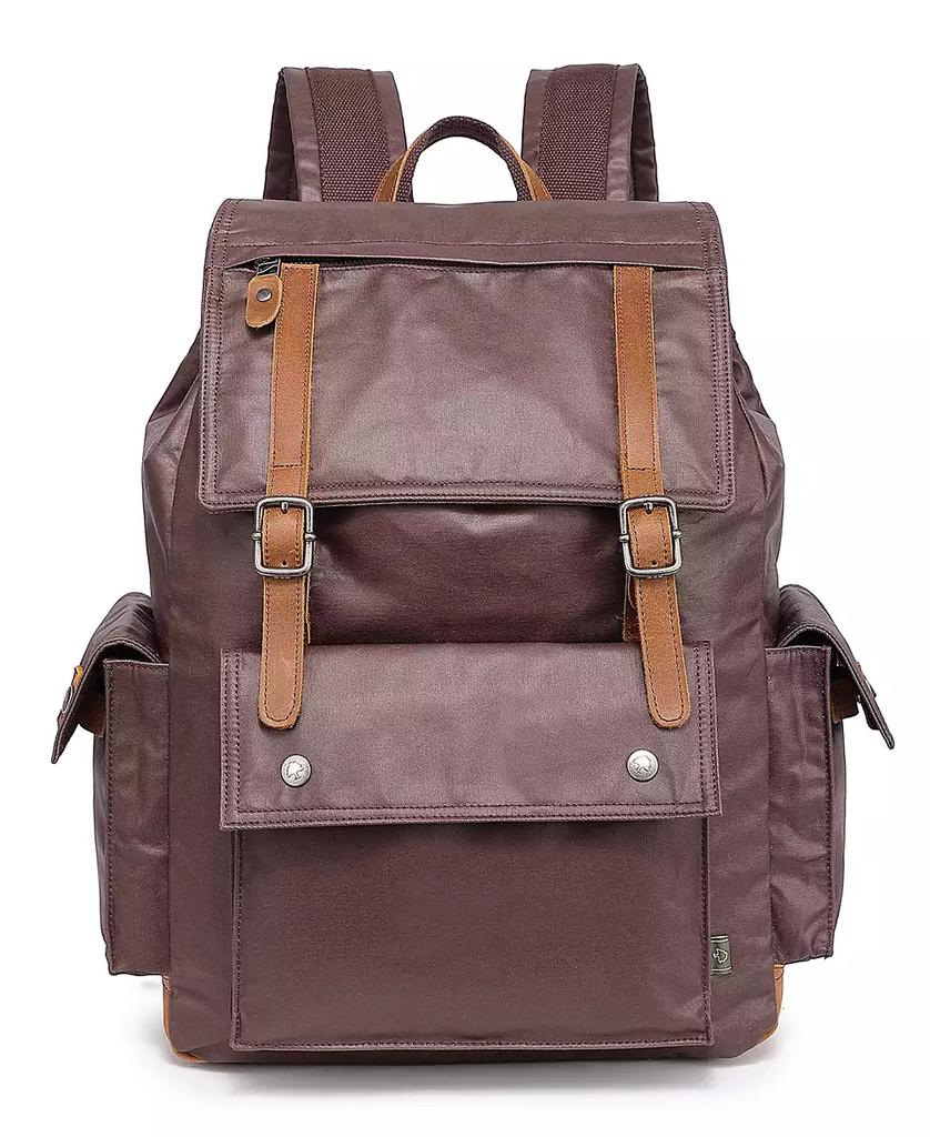 TSD BRAND Urban Light Traveller Canvas Backpack