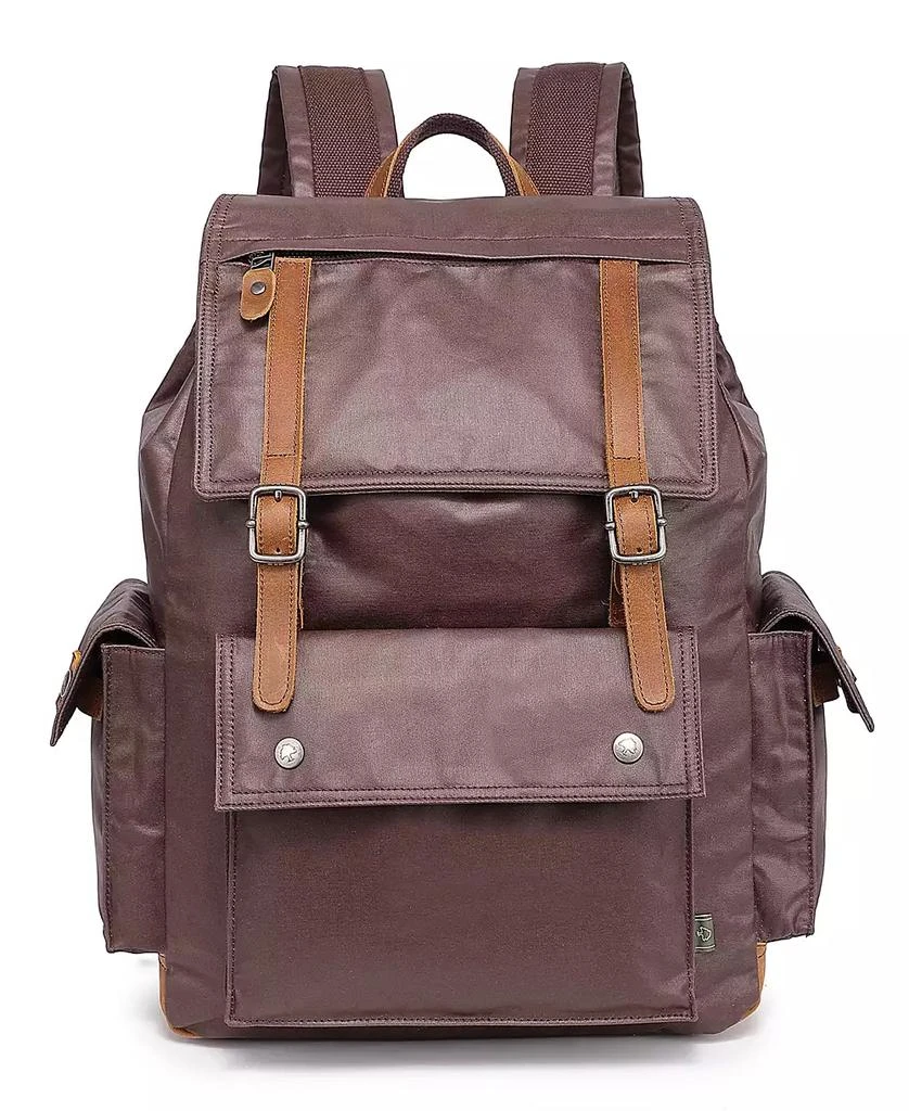 TSD BRAND Urban Light Traveller Canvas Backpack 1