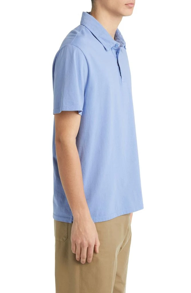 Vince Regular Fit Garment Dyed Cotton Polo 3