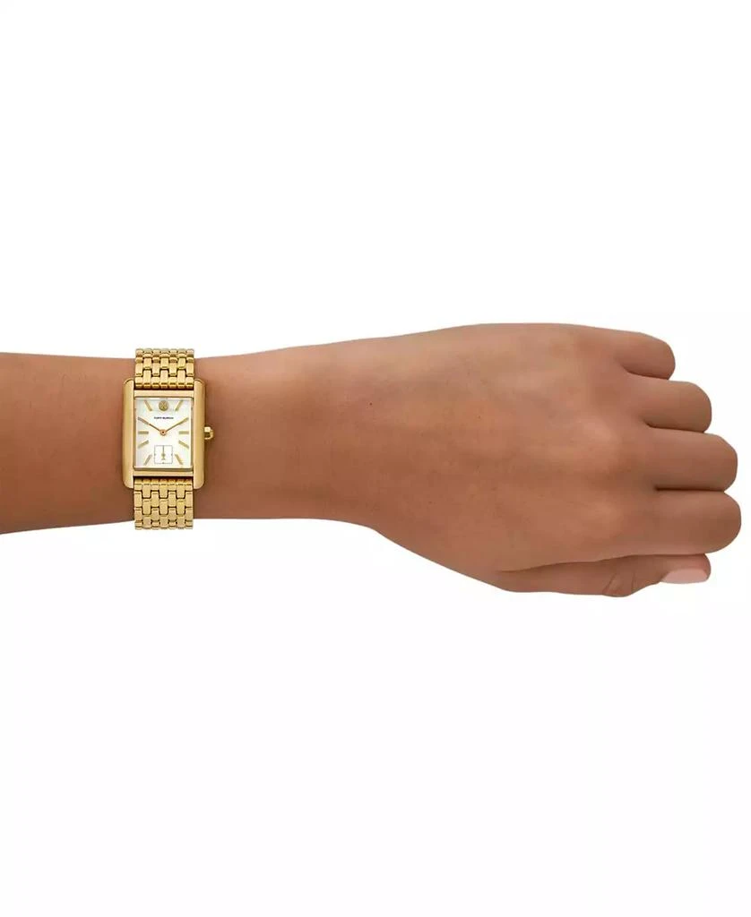 Tory Burch Women's Eleanor Gold-Tone Stainless Steel Bracelet Watch 34mm 4
