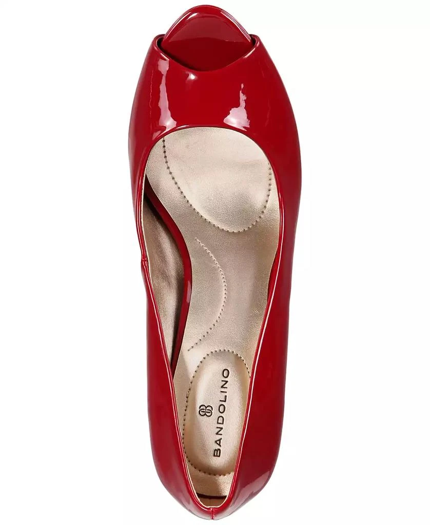 Bandolino Women's Rainaa Platform Stiletto Peep Toe Pumps 4
