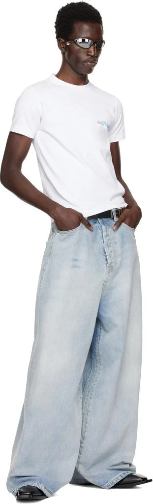 Vetements White 'Only Vetements' T-shirt 4