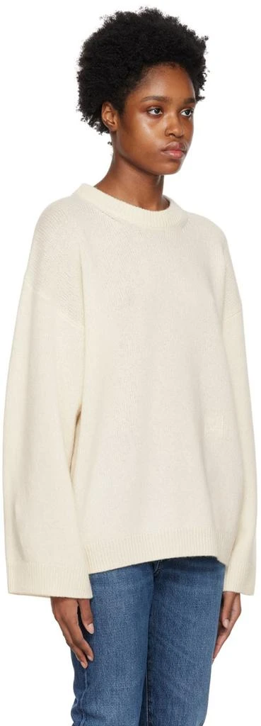 Totême Off-White Crewneck Sweater 2