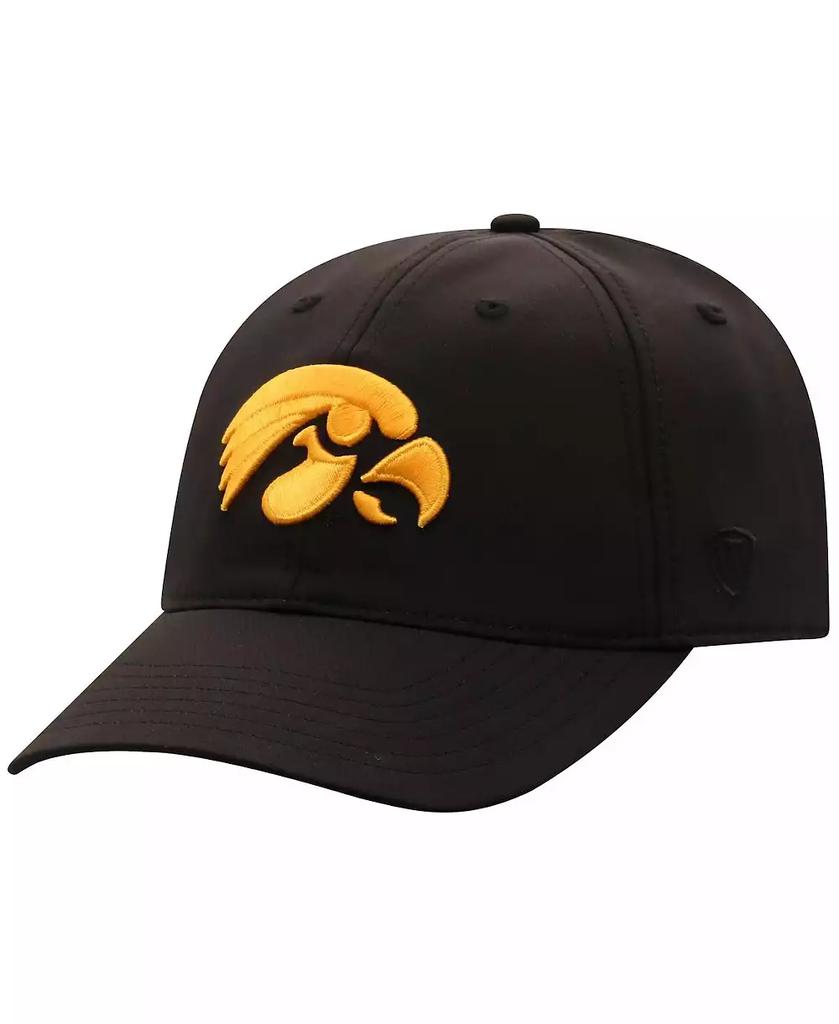 Top of the World Men's Black Iowa Hawkeyes Victory Trainer Adjustable Hat
