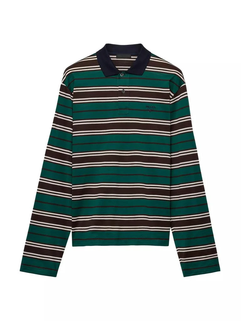 Prada Cotton Polo Shirt 1