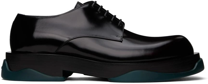 Jil Sander Black Lace-Up Derbys 1
