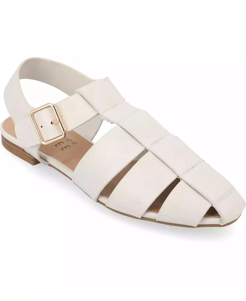 Journee Collection Women's Cailinna Caged Flats 1