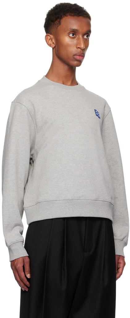 ADER error Gray TRS Tag 01 Sweatshirt - Hoodies - BeyondStyle