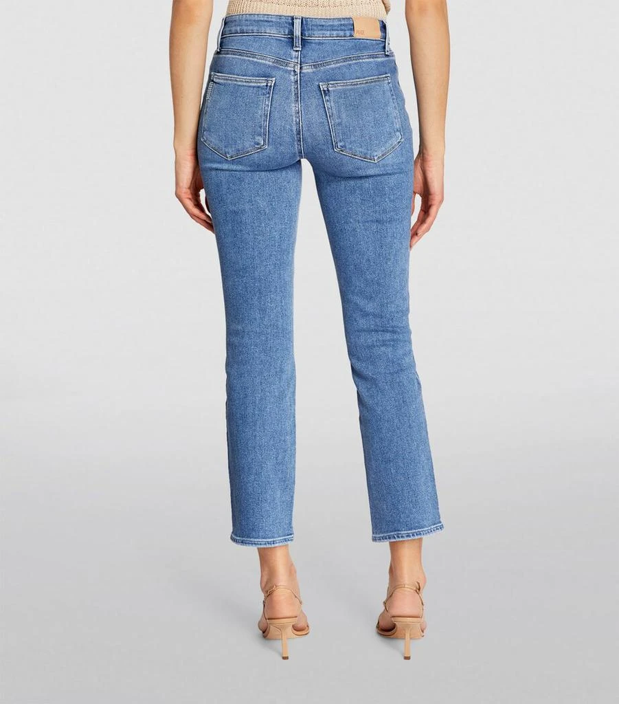 Paige Amber Slim Crop Distress Jn 4