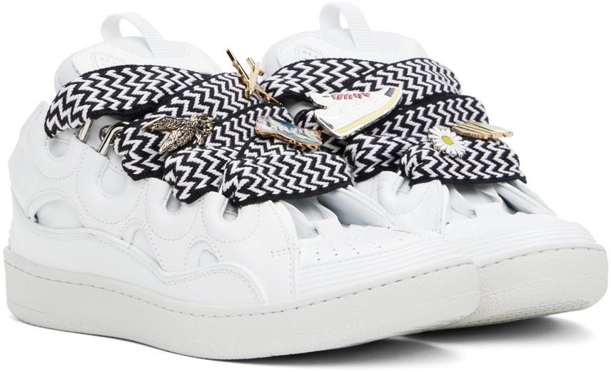Lanvin White Future Edition Curb 3.0 Sneakers - Casual Shoes
