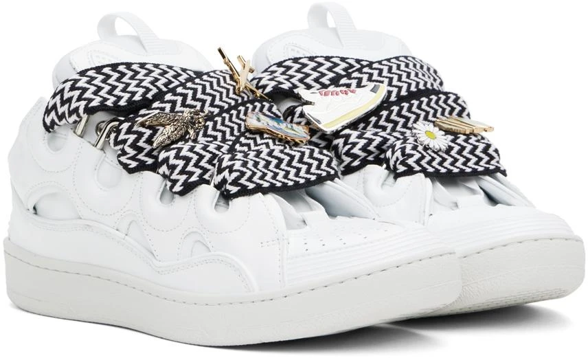 Lanvin White Future Edition Curb 3.0 Sneakers 4