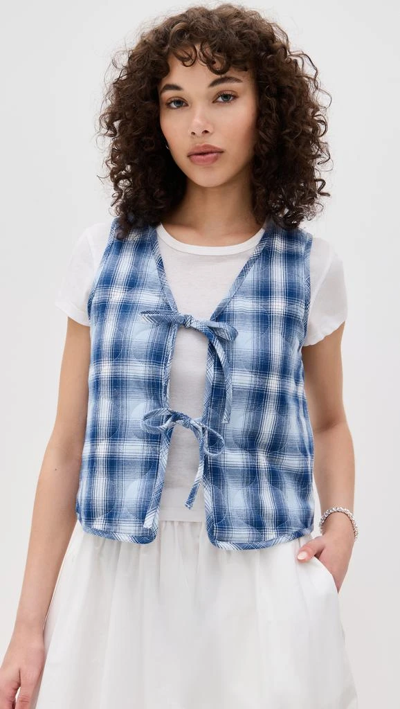 ALIGNE Mario Tie Front Waistcoat 1