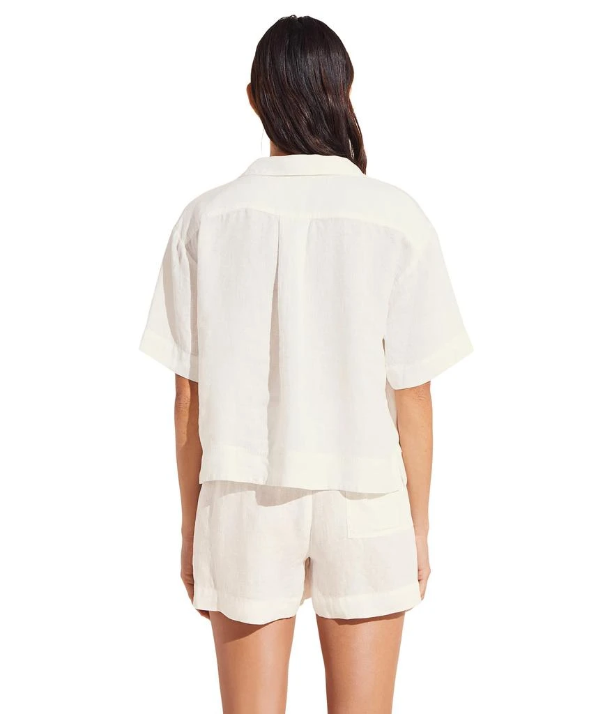 Eberjey Garment Dyed Linen Short Set 2