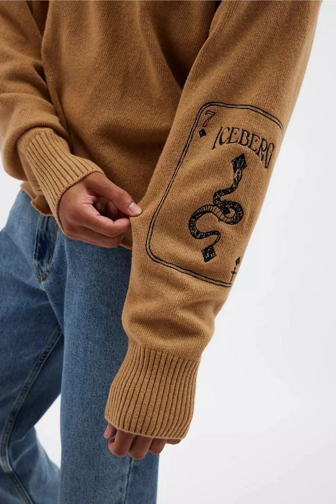 Iceberg ICEBERG Cropped High Neck Sweater 4