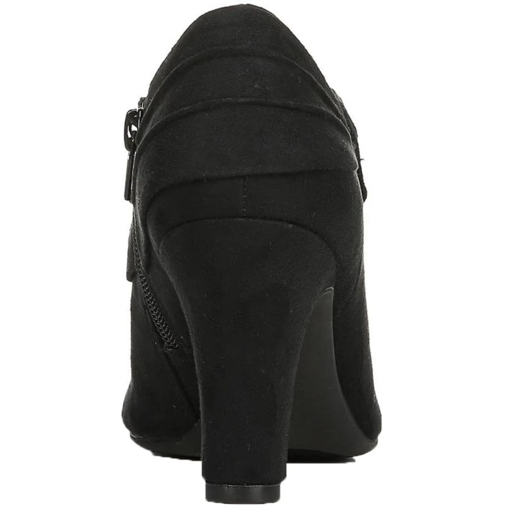 LifeStride Corie Womens Microsuede Cushioned Footbed Ankle Boots 3