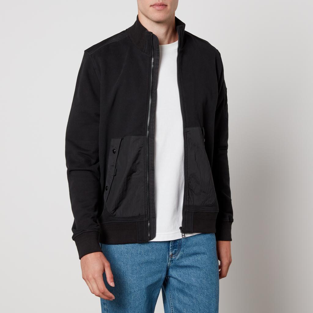 Belstaff Belstaff Hudson Cotton-Jersey and Shell Sweatshirt