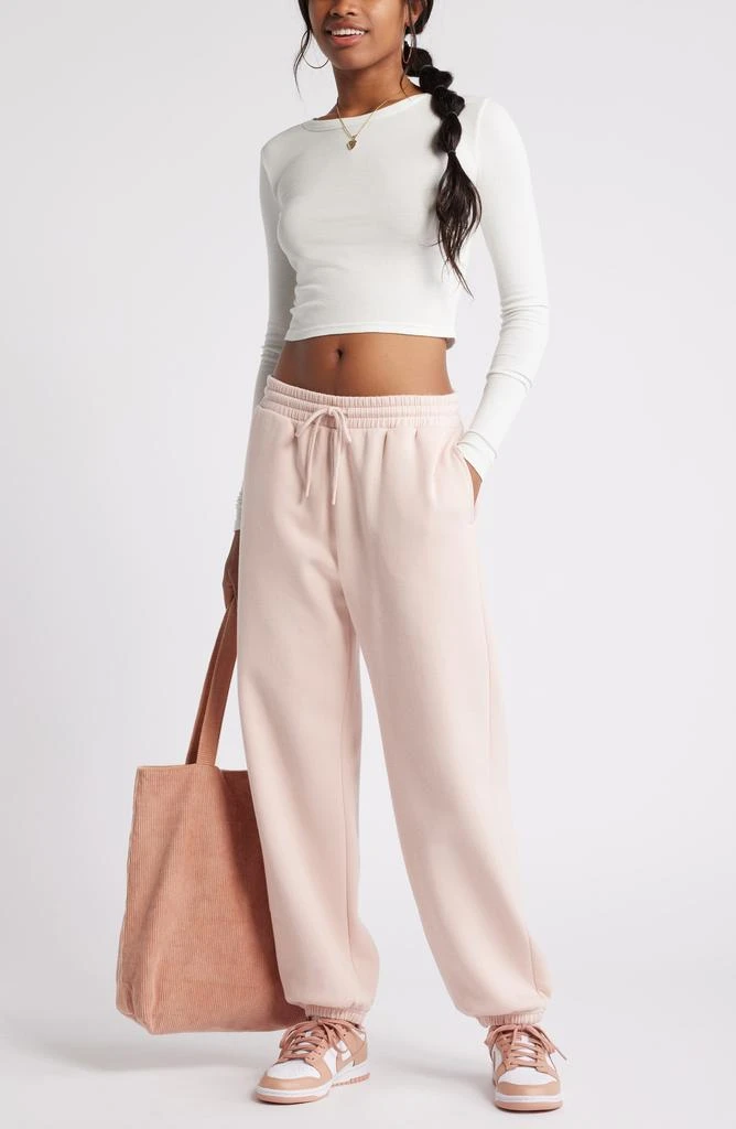 BP. Rib Long Sleeve Crop Top 2