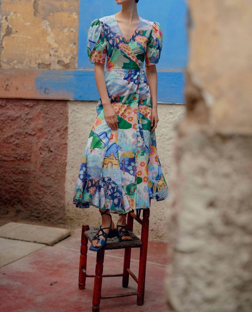 De Loreta Izula Dress In Blue