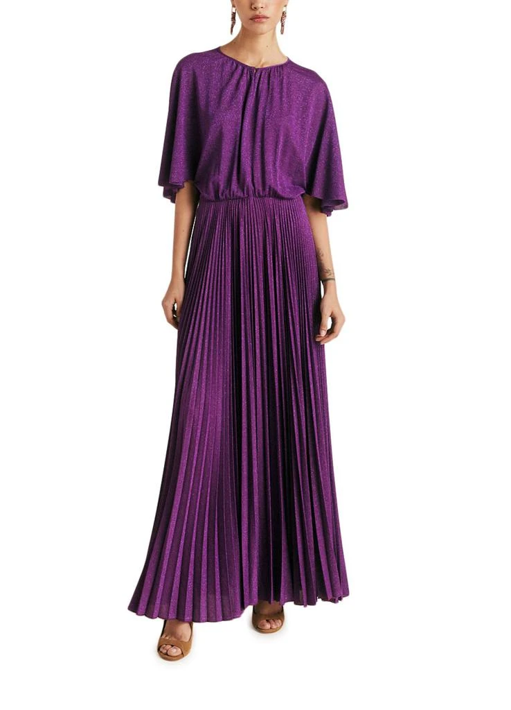 MOMONÌ Paradisu lurex jersey dress 2