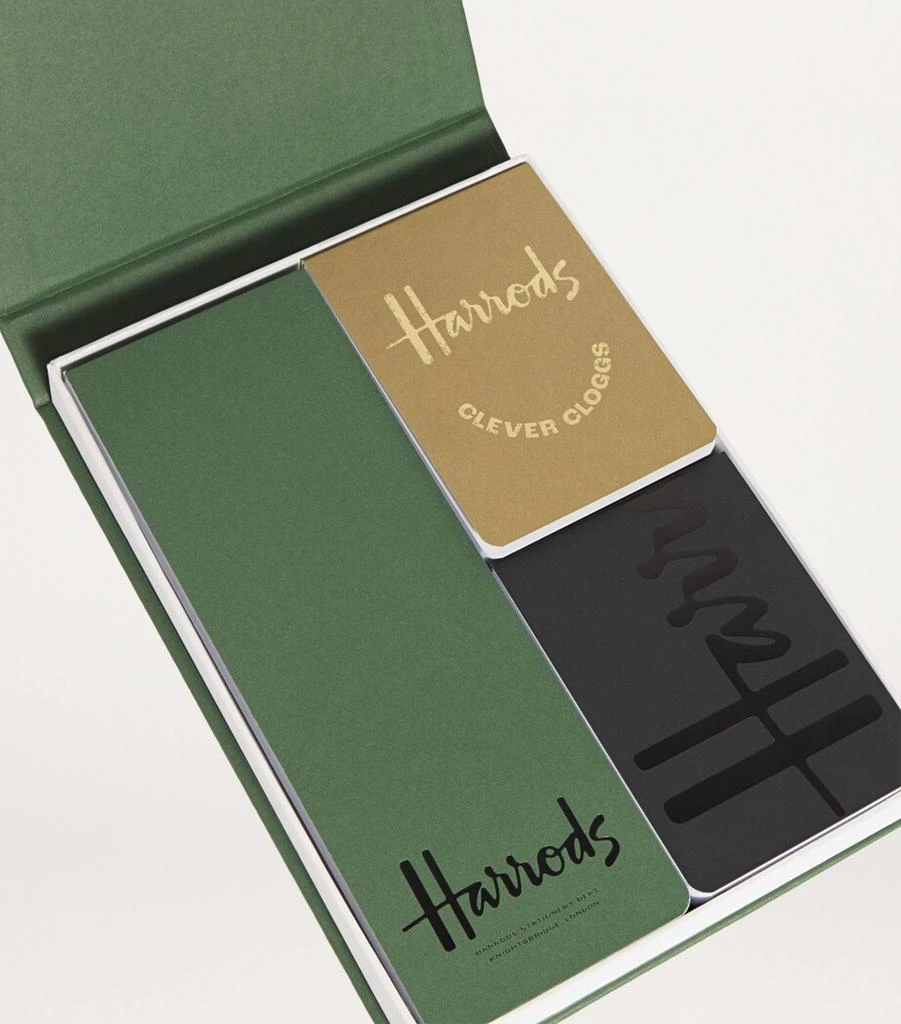 Harrods Logo Notebook Gift Set 2