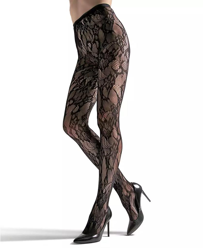 Natori Women's Lace Cut-Out Net Tights Hosiery