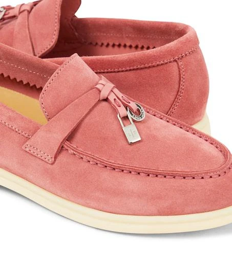 Loro Piana Summer Charms Walk suede loafers 5