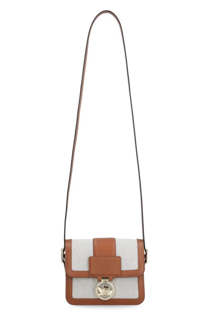 Longchamp Longchamp Box-Trot Canvas Mini Crossbody Bag 5