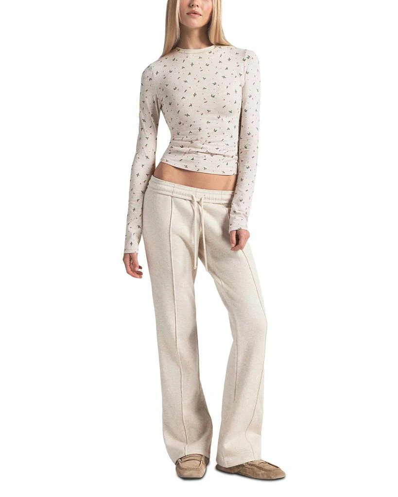 SKIMS Cotton Jersey Long Sleeve Tee 5