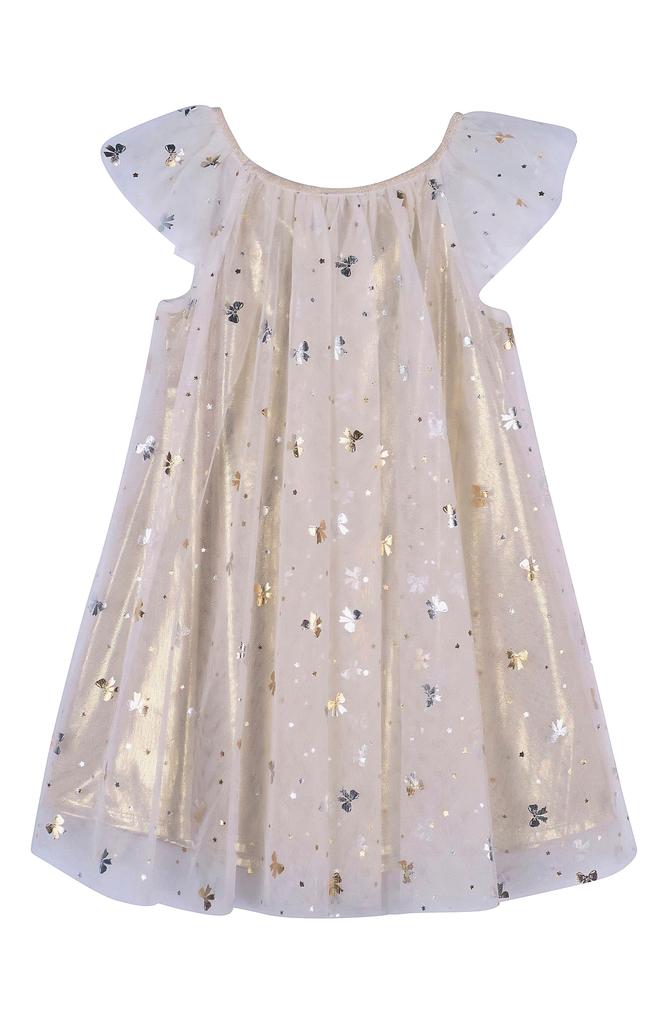 Zunie Kids' Fluffy Bow Dress