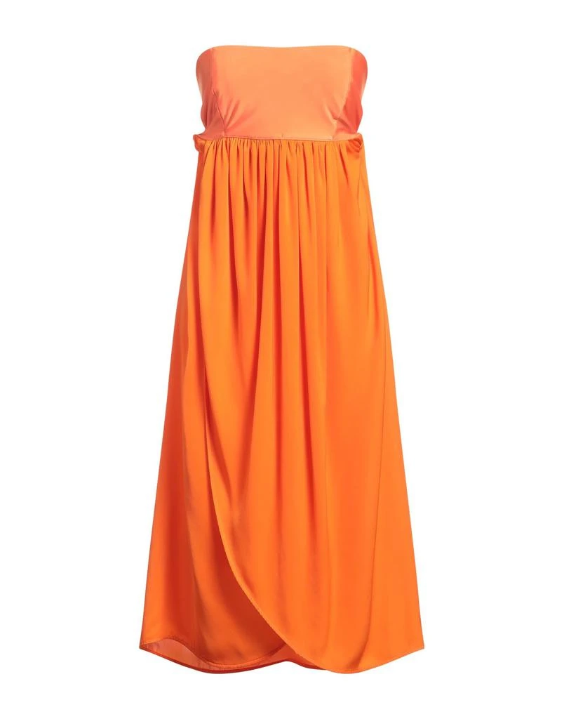 strapless open back dress PINKO High Neck Knitted Midi Dress