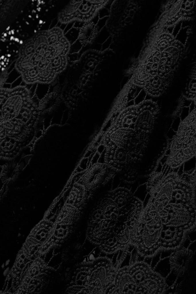 MIGUELINA Pamela guipure lace wide-leg pants 4