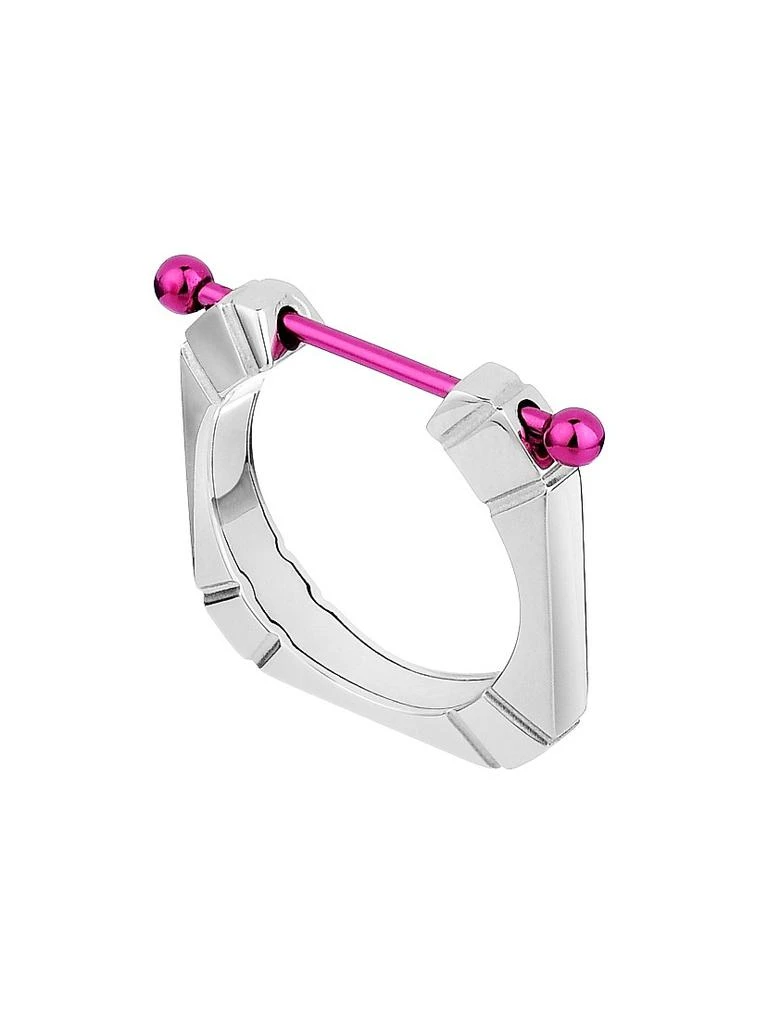 EÉRA Maga Circe 18K White Gold Hug Ring