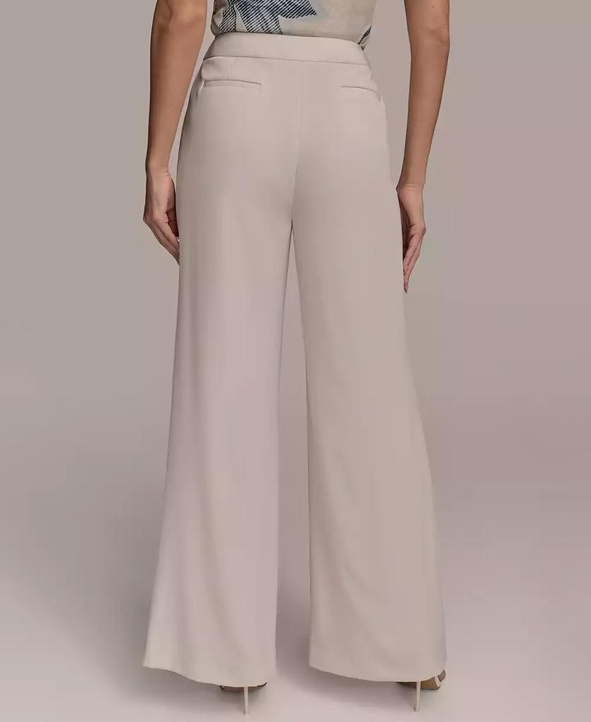 Donna Karan Women's Pleat-Front Wide-Leg Pants