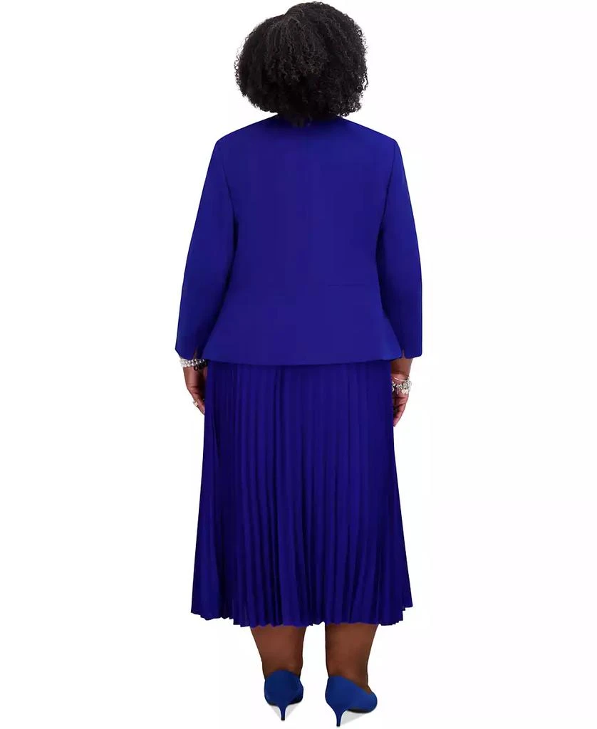 Kasper Women's Pleated Midi Skirt, Regular & Plus Sizes 6