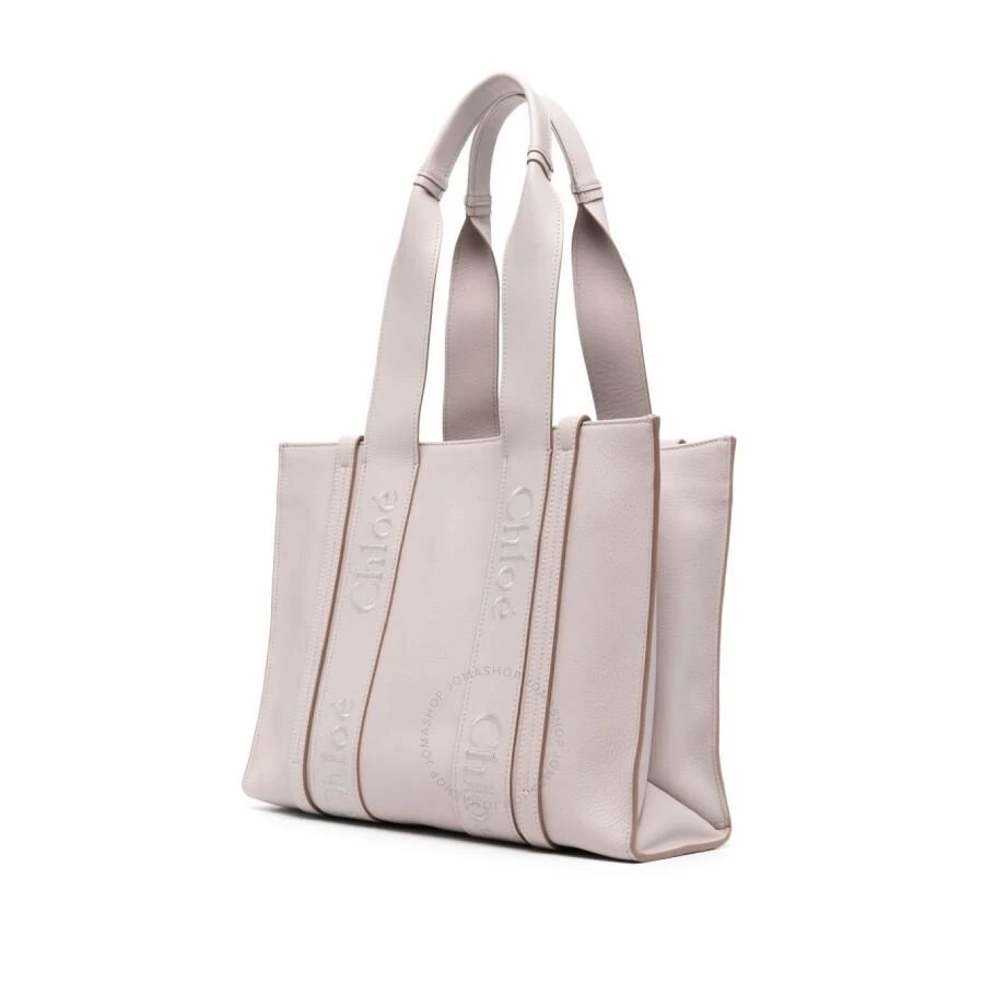 Chloé Chloe Medium Woody Leather Tote Bag 2