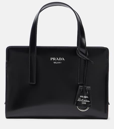 Prada Prada Logo Printed Zipped Tote Bag - Tote Bags