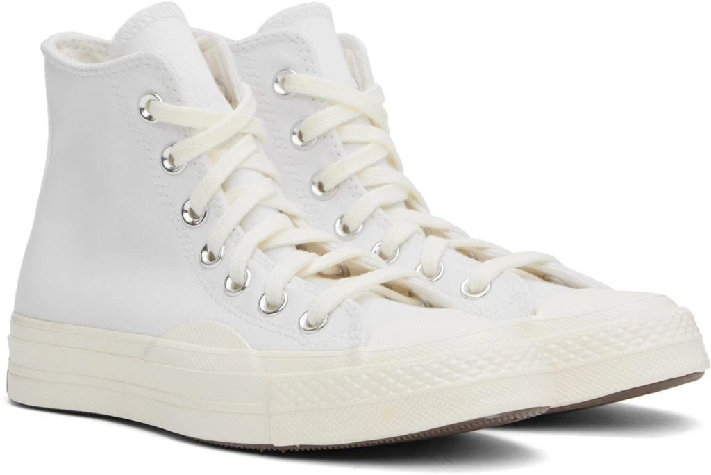 Converse White Chuck 70 Textured High Top Sneakers 4