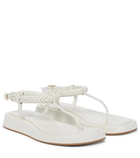 GIA BORGHINI GIA/RHW Rosie 3 leather thong sandals 1