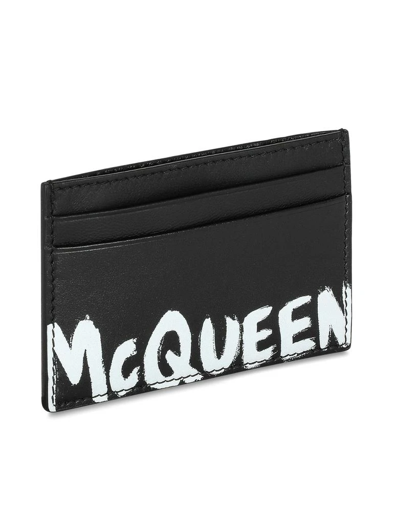 Mcqueen McQueen Graffit credit card holder 1