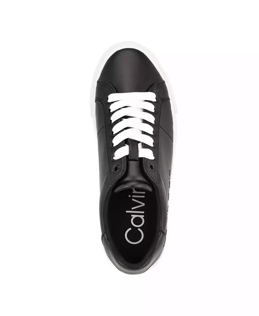 Calvin Klein Women's Camzy Lace-Up Casual Sneakers 4