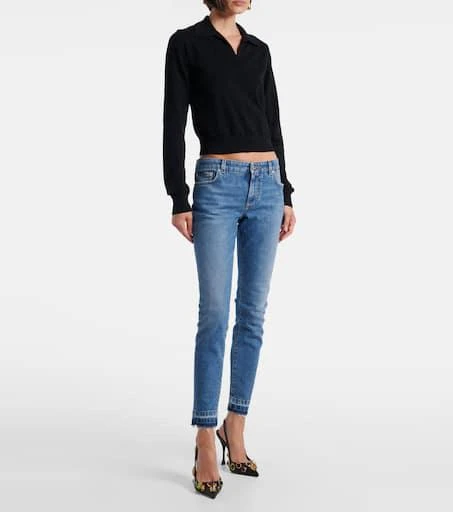 Dolce 
Gabbana Low-rise skinny jeans 7