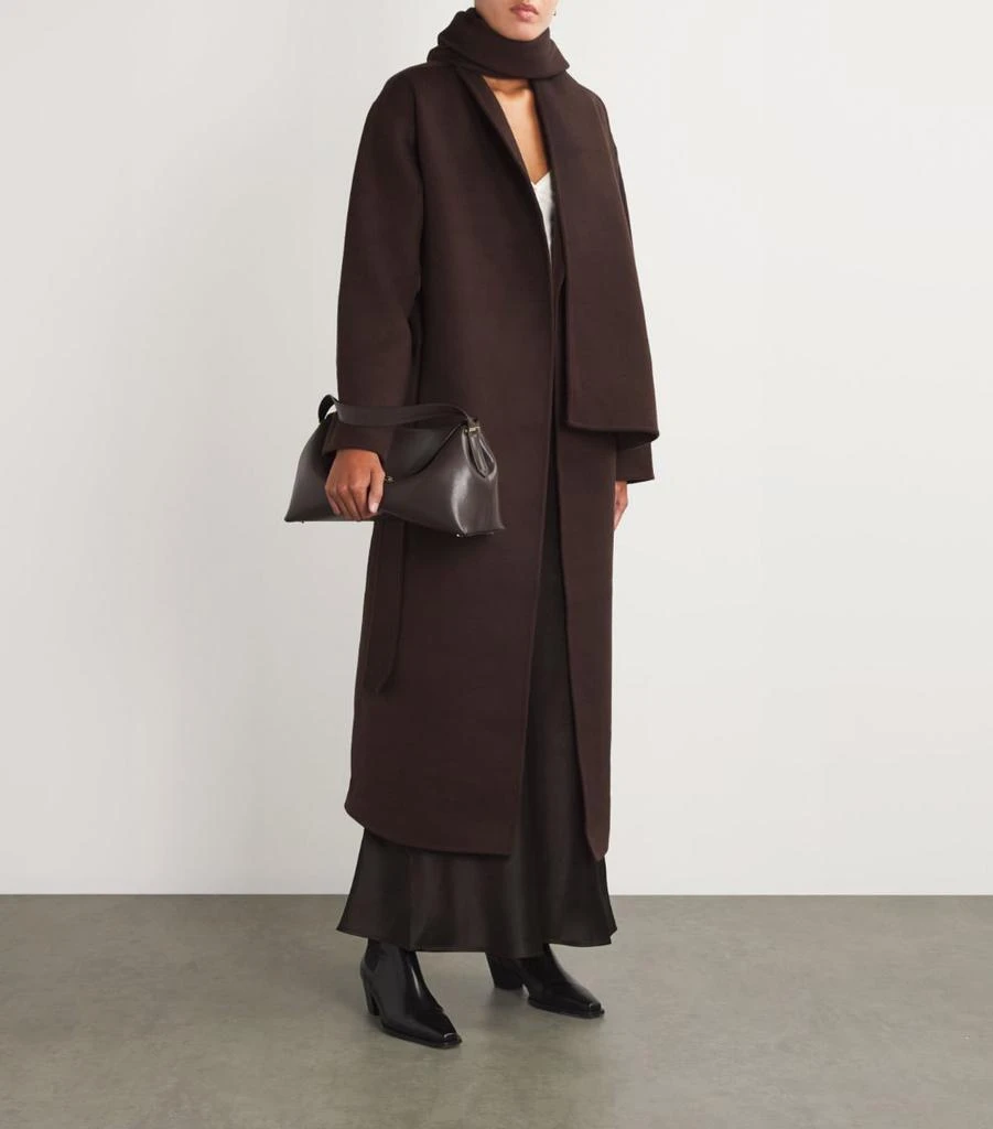 Almada Label Double-Faced Detachable Scarf Mara Coat 2