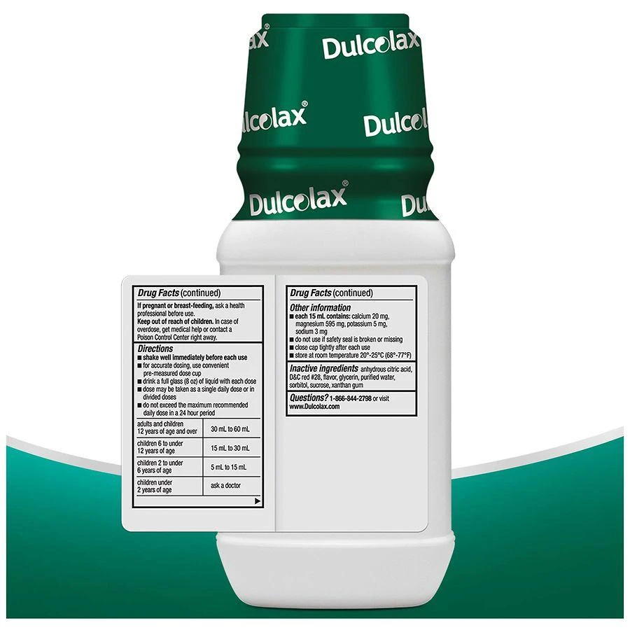 Dulcolax Liquid Saline Laxative Cherry 7