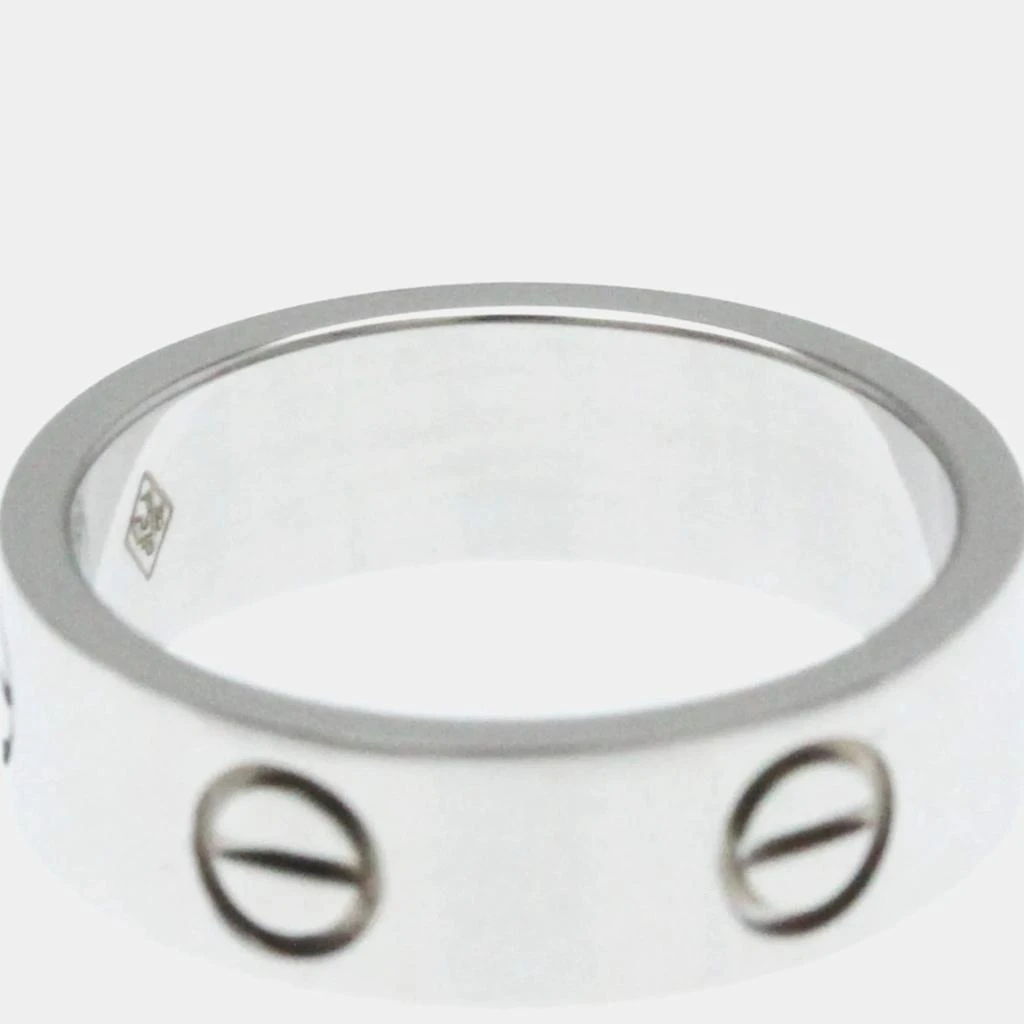 Cartier Cartier 18K White Gold Love Band Ring EU 51 6
