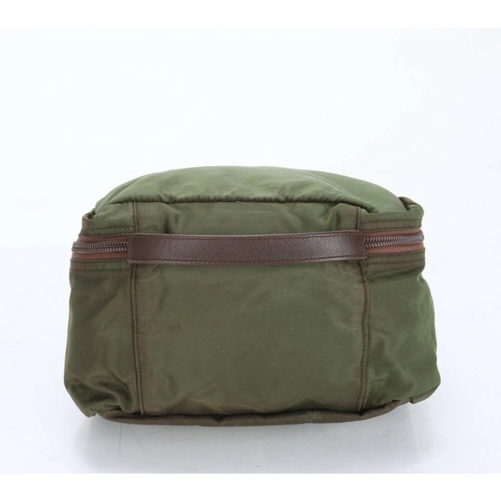 Prada Nylon Leather Pouch Wash Bag (Pre-Owned) 4