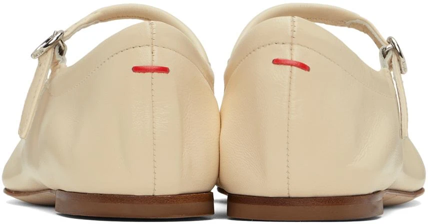 AEYDE Off-White Uma Ballerina Flats 2