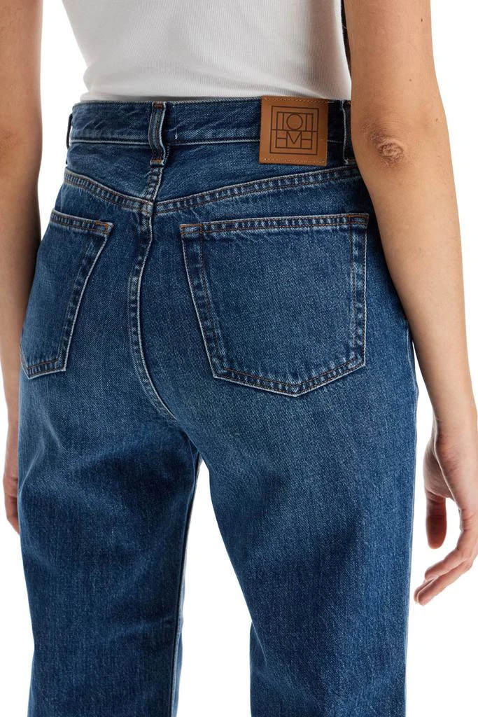 Totême classic cut cropped jeans 4