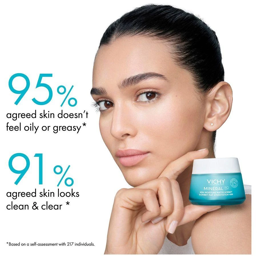 Vichy Mineral 89 48H Moisture Matte Sorbet 6